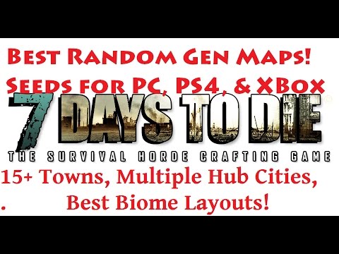 7 days to die map seeds